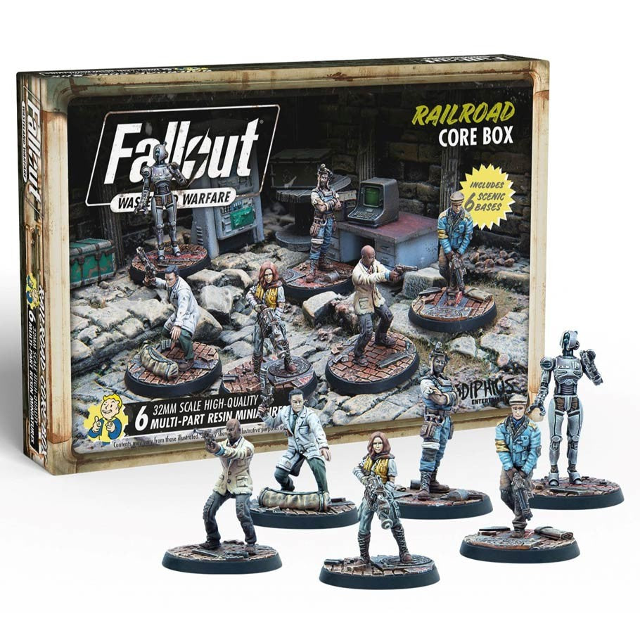 Fallout: Wasteland Warfare - Railroad - Core Box