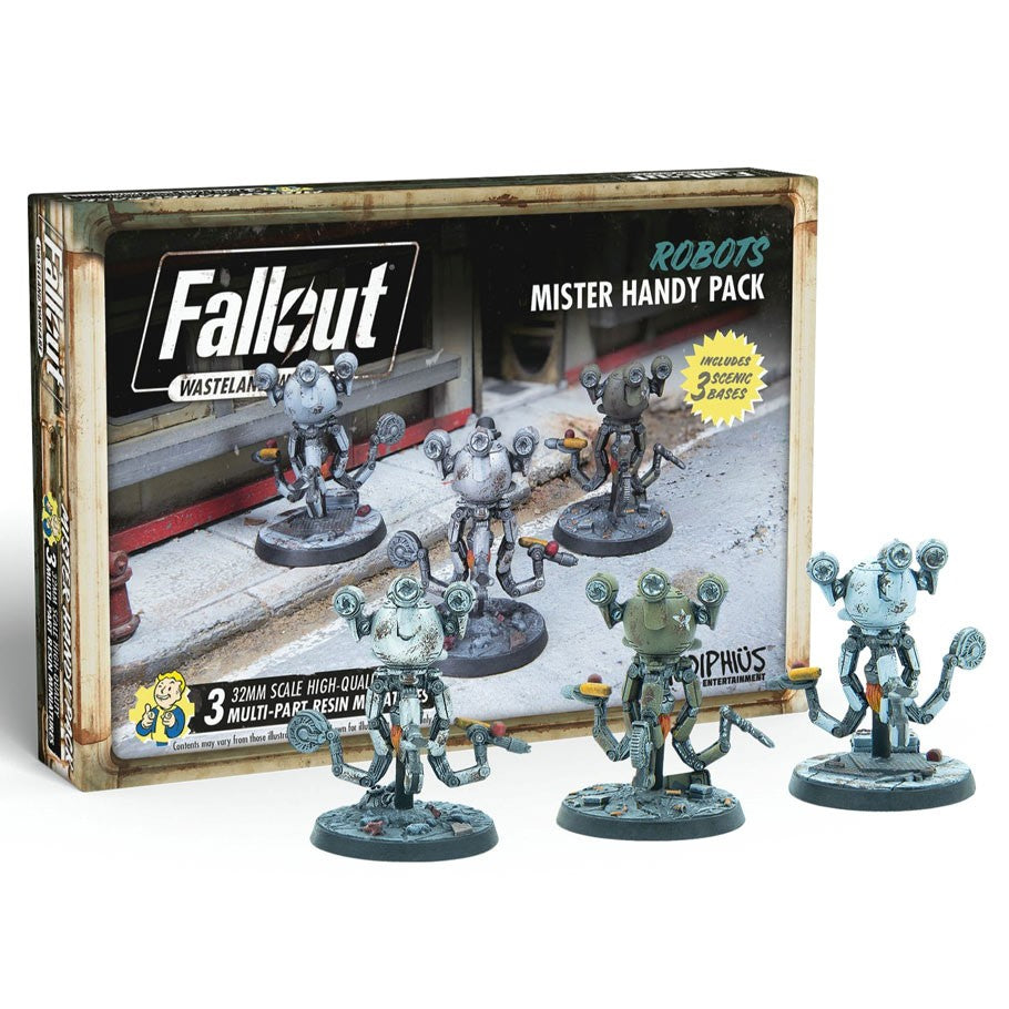 Fallout: Wasteland Warfare - Robots - Mister Handy Pack