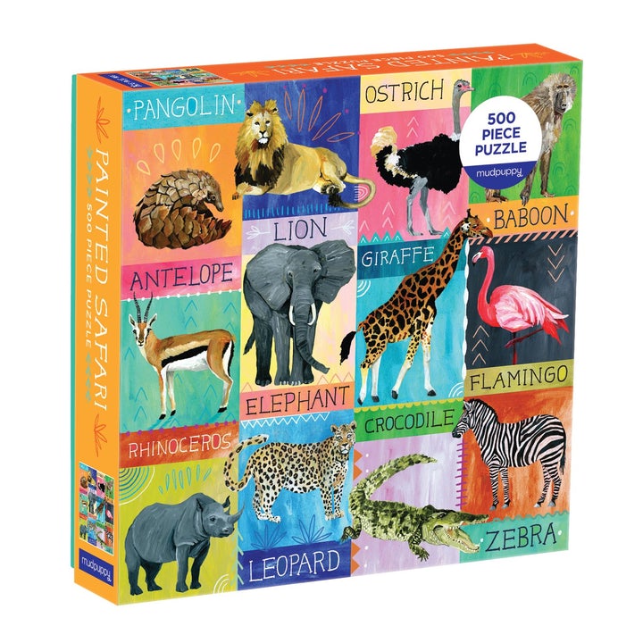 Puzzle: Painted Safari