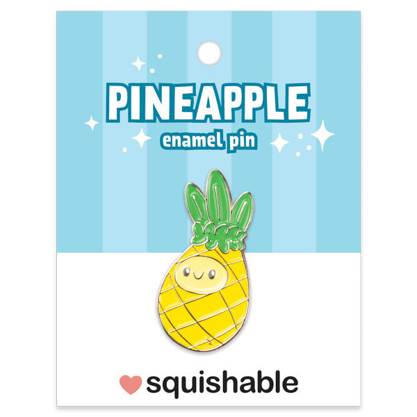 Squishable Comfort Food Pineapple Enamel Pin