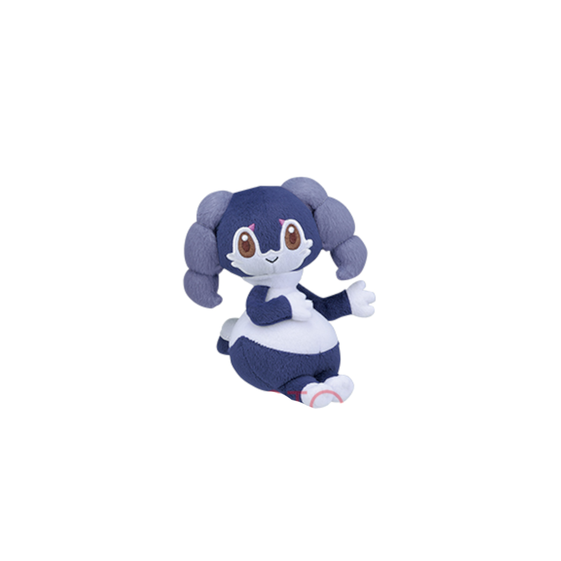 Pokémon Shippo Mitemite Plush - Indeedee Female Version 7"