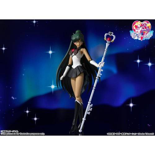 Bandai Pretty Guardian Sailor Moon R Sailor Pluto Animation Color Edition S.H.Figuarts Action Figure