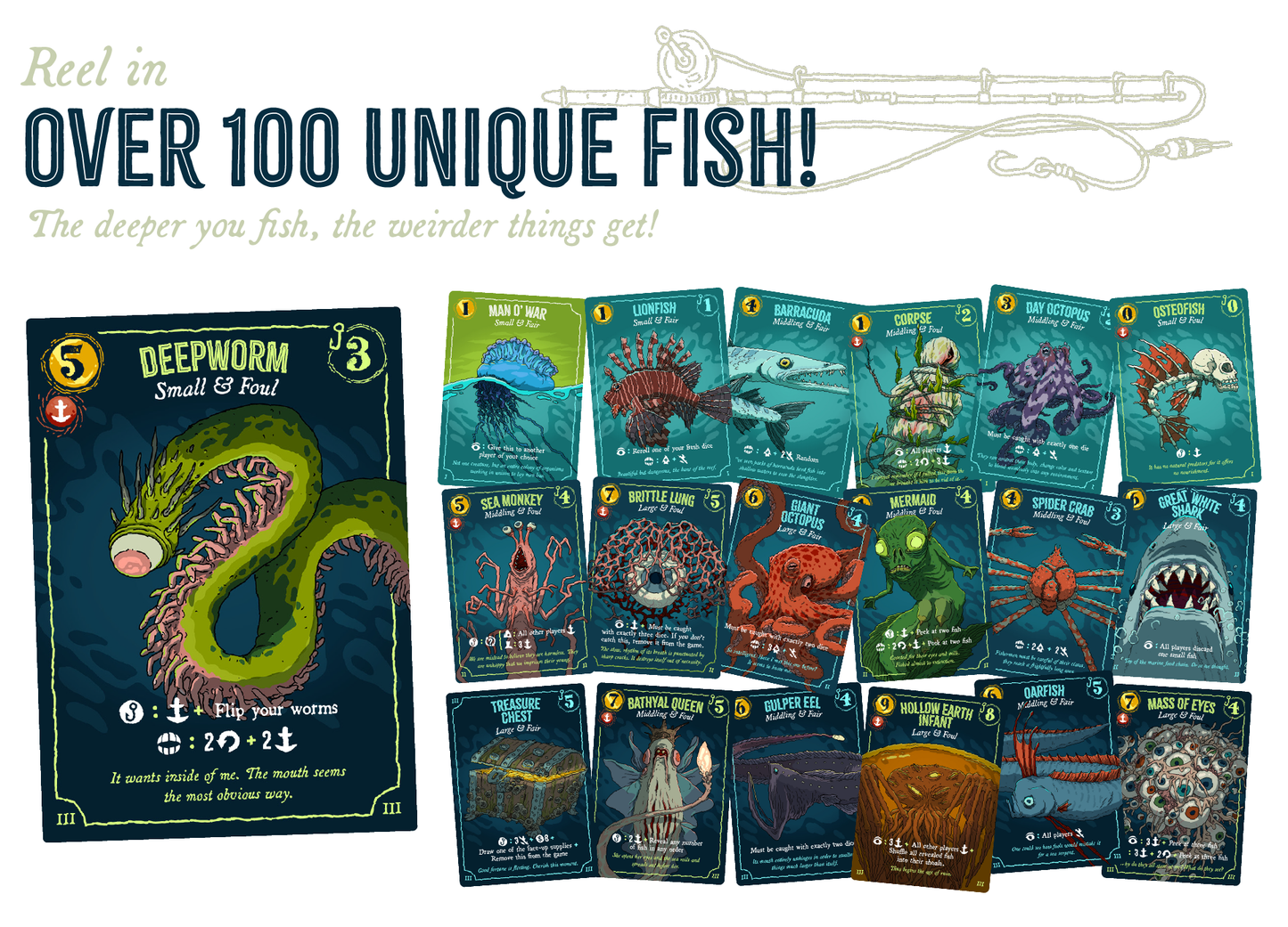 Deep Regrets: An Unfortunate Fishing Game - Kickstarter Edition