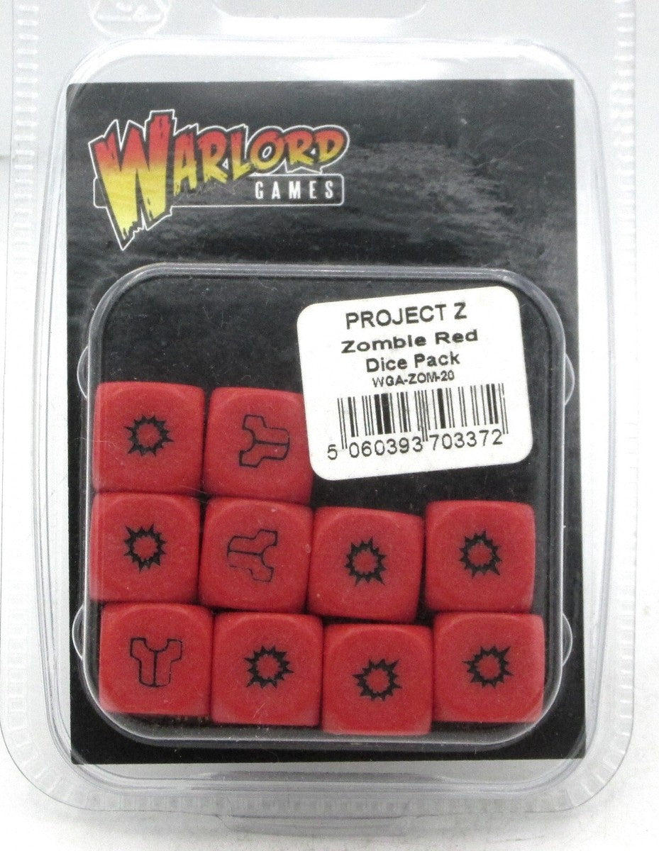 Project Z - Zombie Red Dice Pack (10d6)