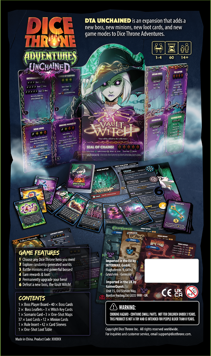 Dice Throne: Adventures - Unchained Expansion