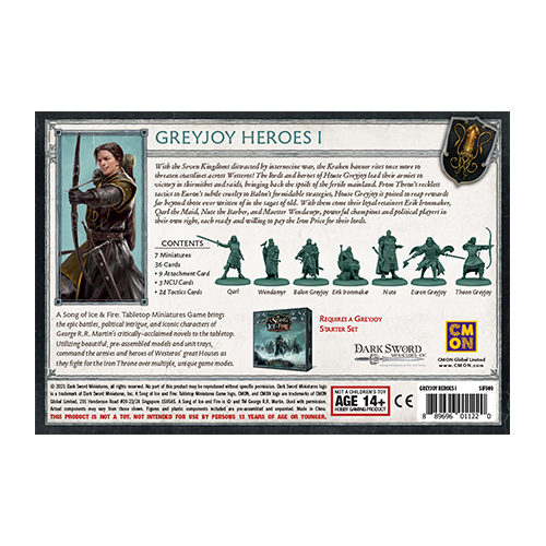 A Song of Ice & Fire: Greyjoy Heroes #1