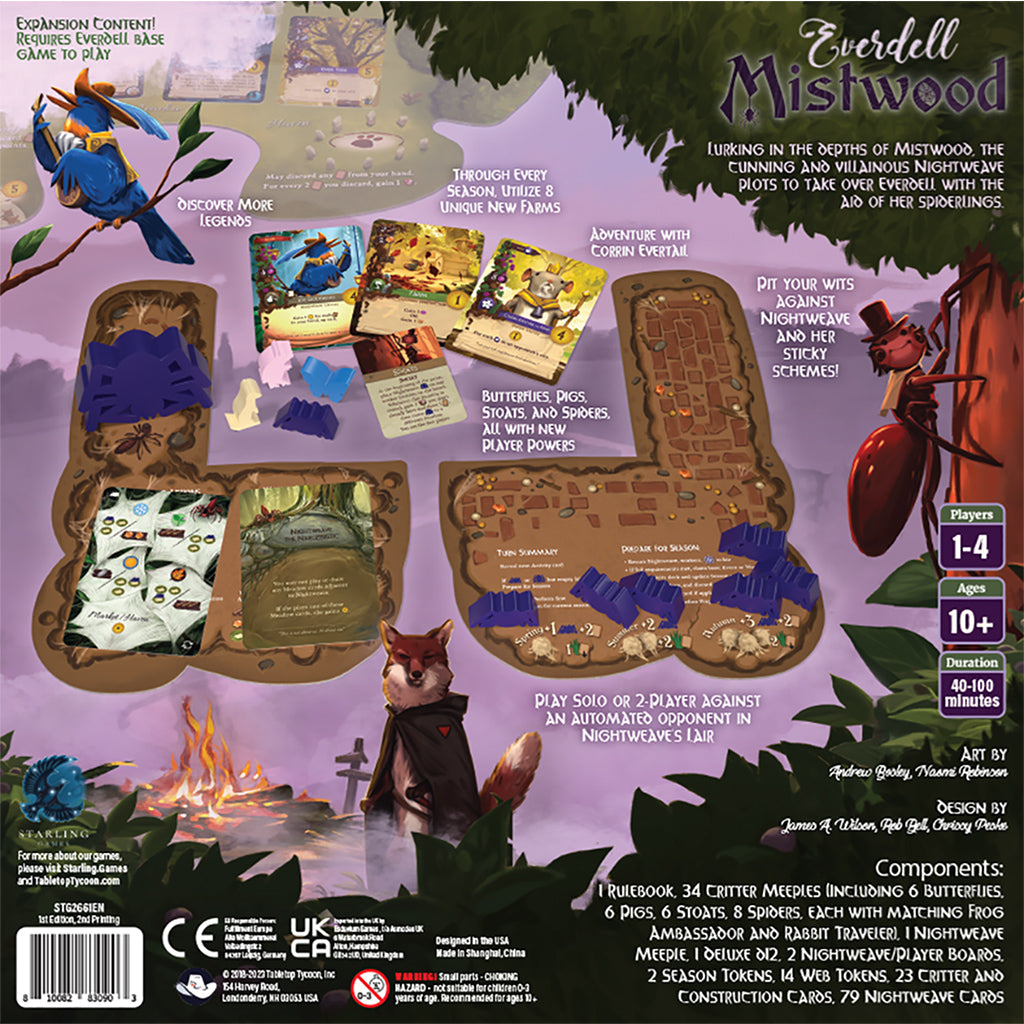 Everdell: Mistwood - Board Game