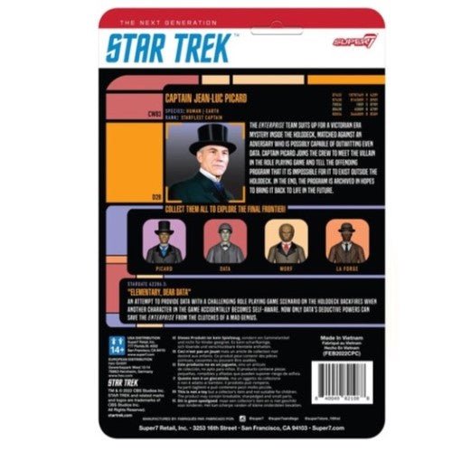Super7 Star Trek: The Next Generation 3.75" Reaction Figure Select Figure(s)