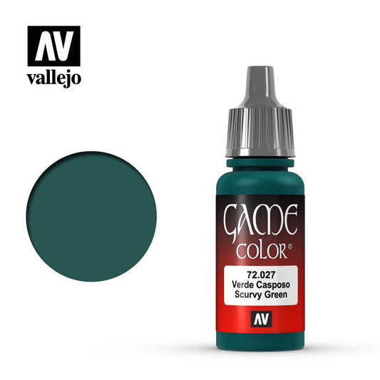 Vallejo Game Color Paint: Scurvy Green 17 ml.