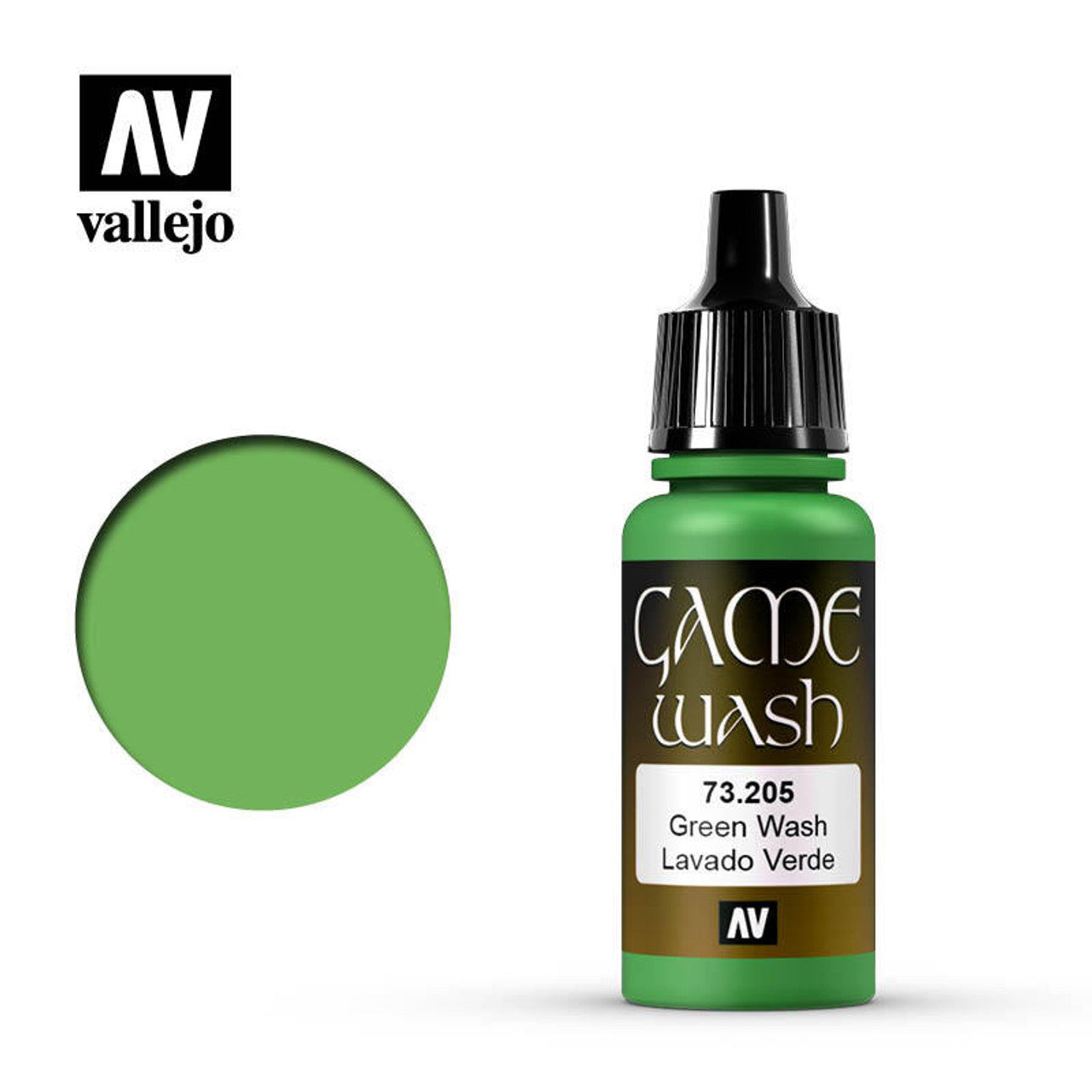 Vallejo Game Color Paint: Wash - Green 17 ml.