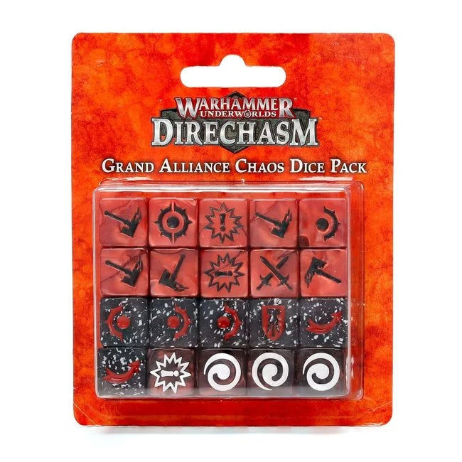 Warhammer Underworlds: Direchasm Grand Alliance Chaos Dice Set