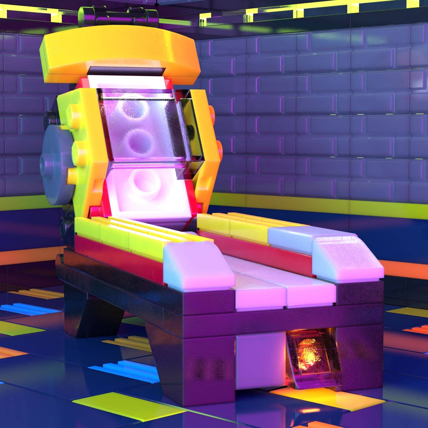 Skeeball - Custom LEGO Arcade Game