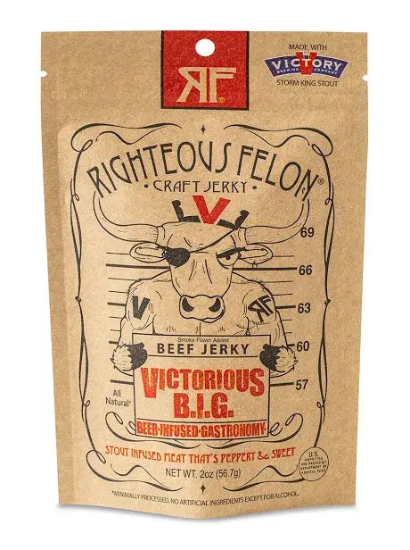Victorious B.I.G. Beef Jerky 2oz