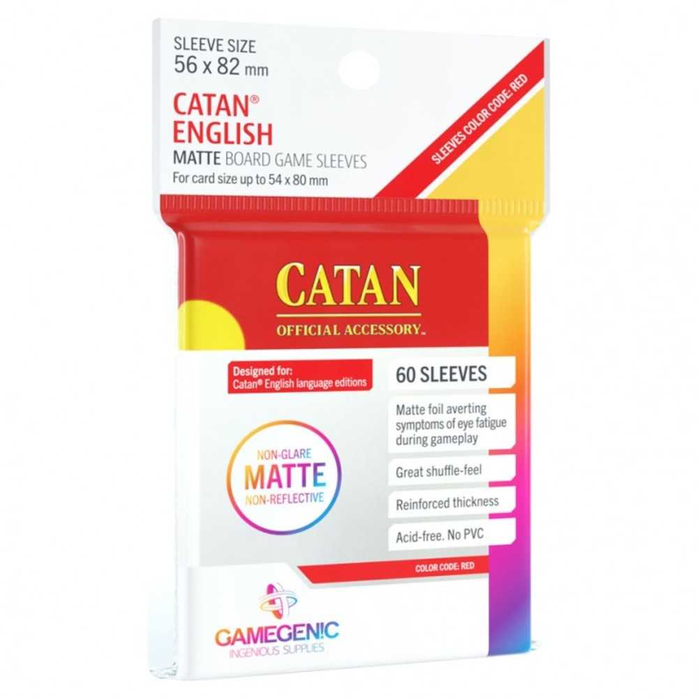 Sleeve KingsMatte: Catan Red (60)