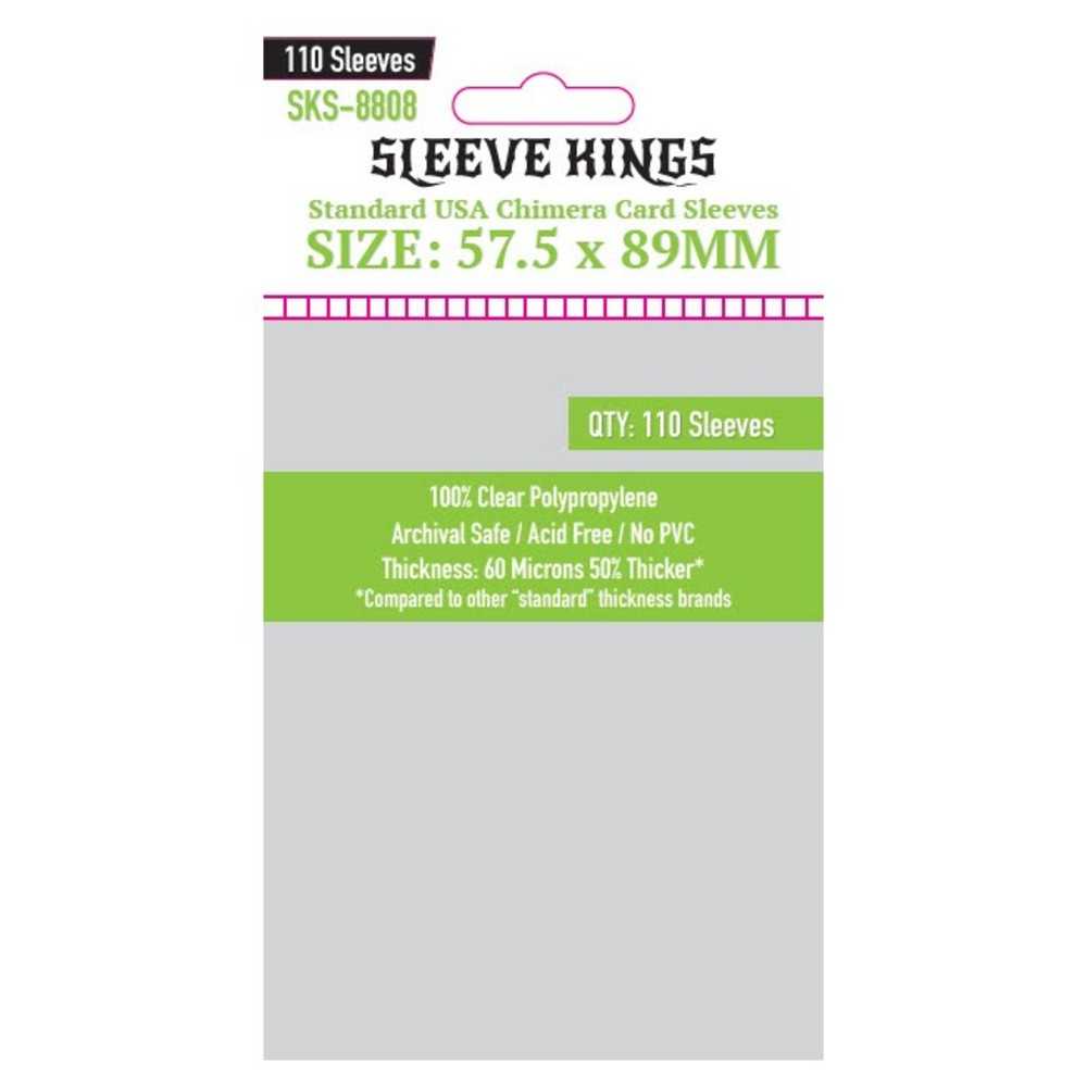 Sleeve Kings: USA Chimera Card Sleeves (57.5x89mm)