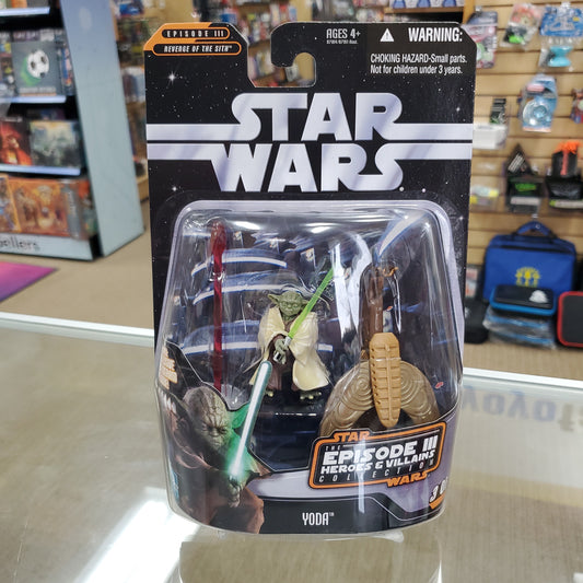 Yoda - Epidode III Heroes & Villains Collection Saga Collection Action Figure