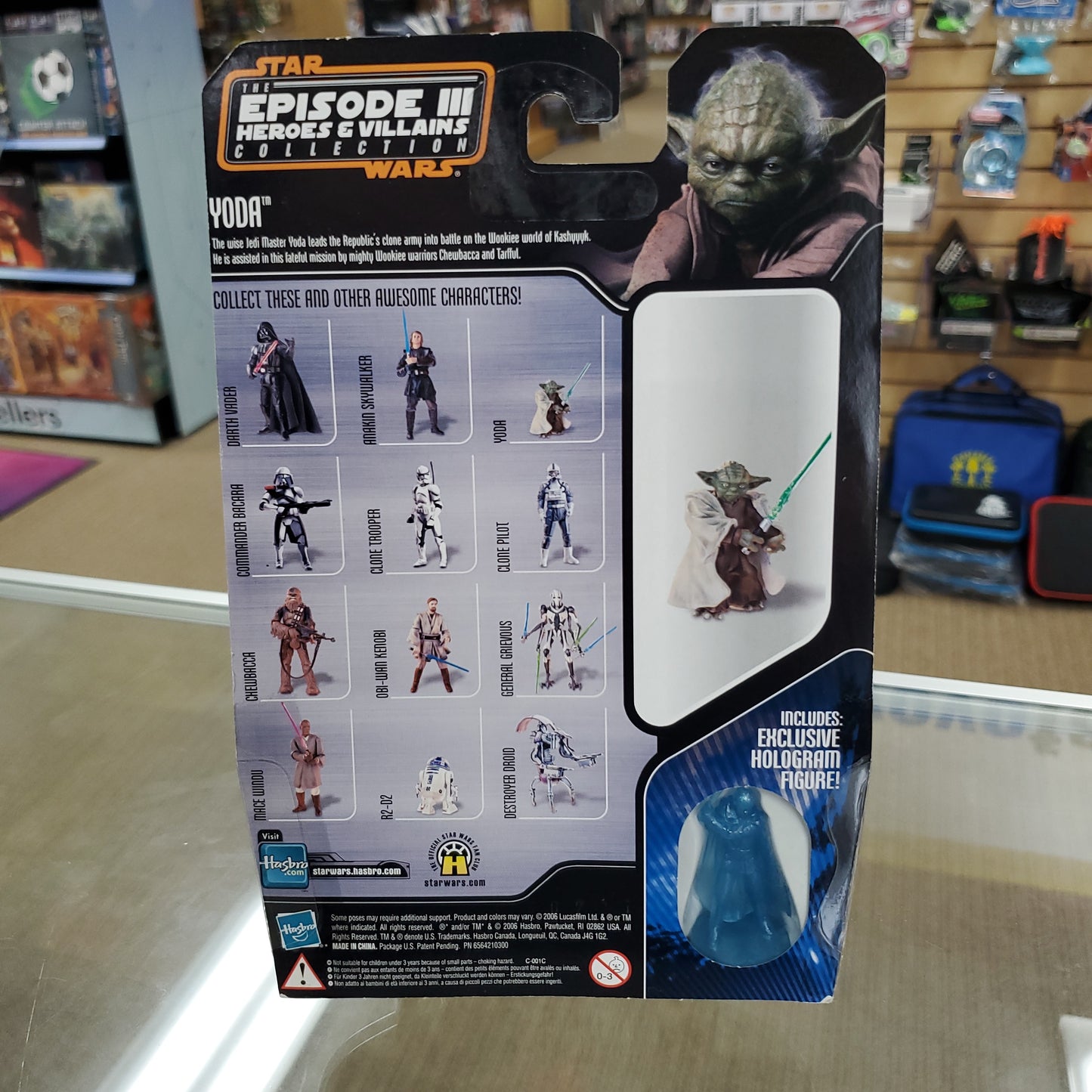 Yoda - Epidode III Heroes & Villains Collection Saga Collection Action Figure