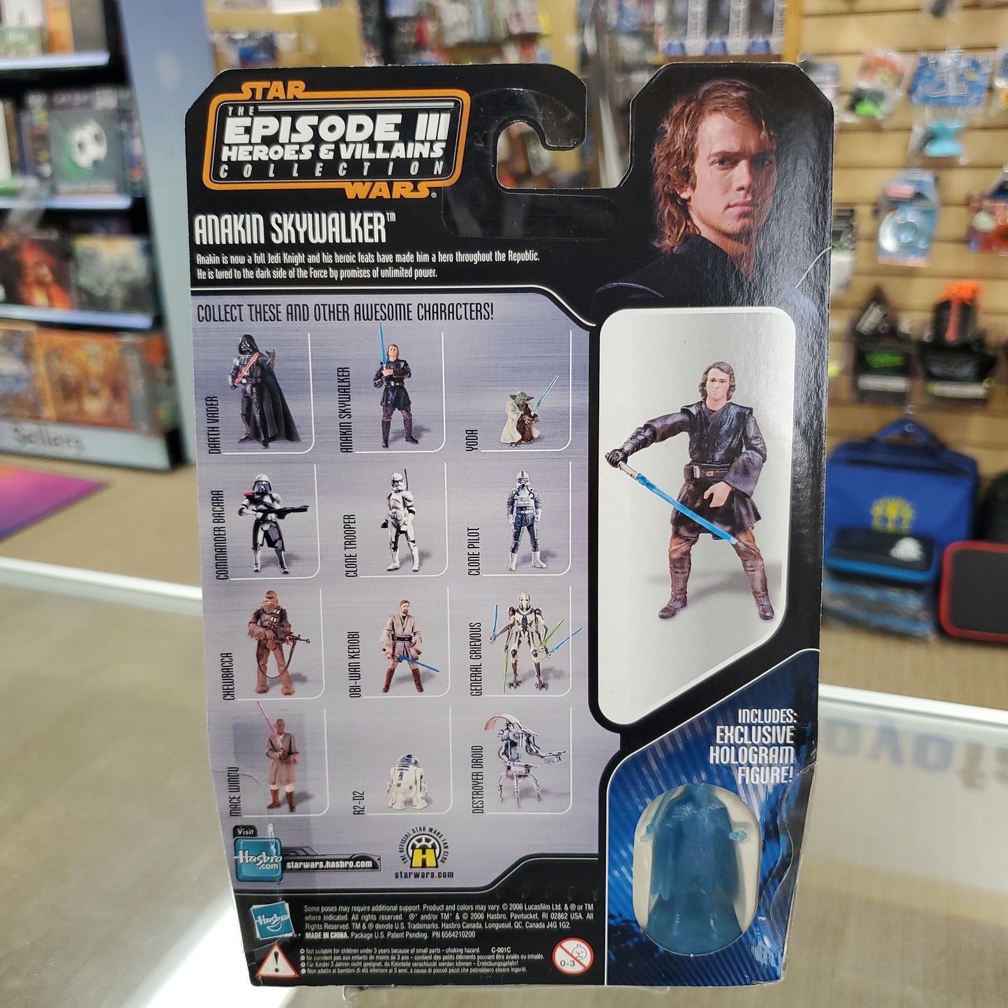 Anakin Skywalker - Epidode III Heroes & Villains Collection Saga Collection Action Figure