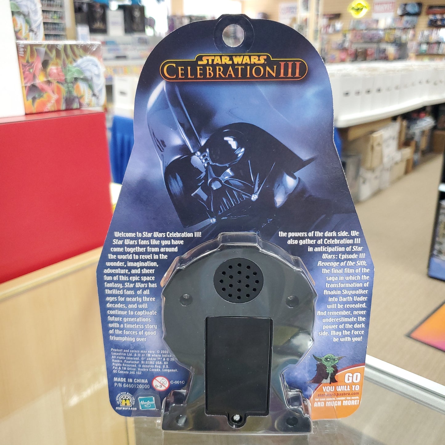 Darth Vader (Celebration III) with Vader's Voice - Star Wars Revenge of the Sith Action Figure