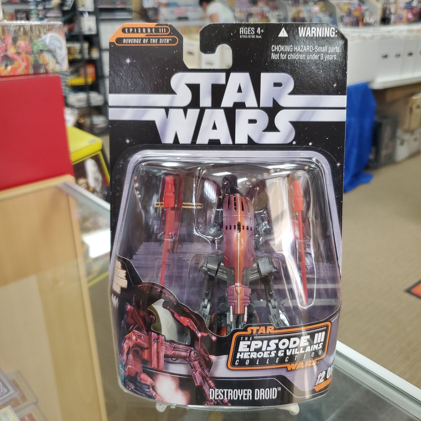 Destroyer Droid - Epidode III Heroes & Villains Collection Saga Collection Action Figure