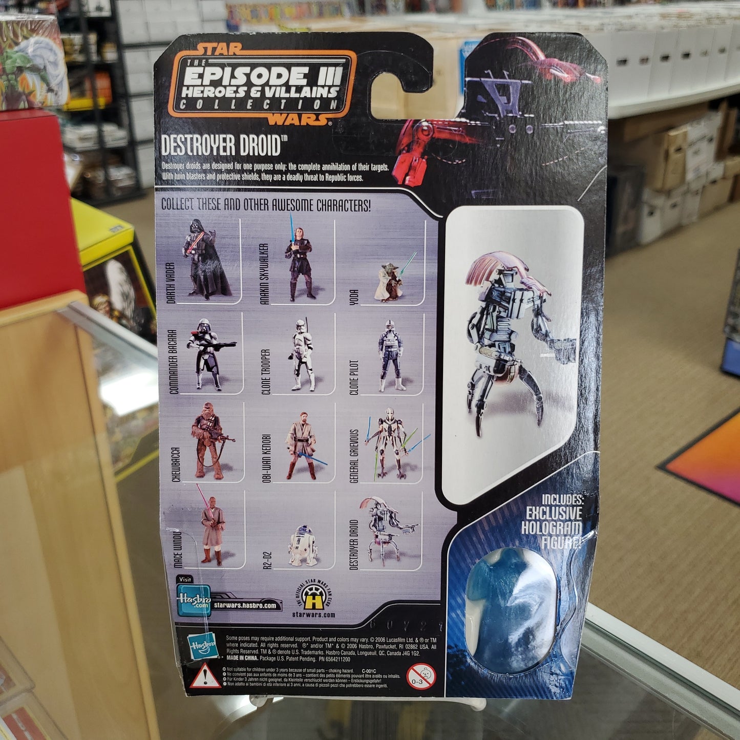 Destroyer Droid - Epidode III Heroes & Villains Collection Saga Collection Action Figure