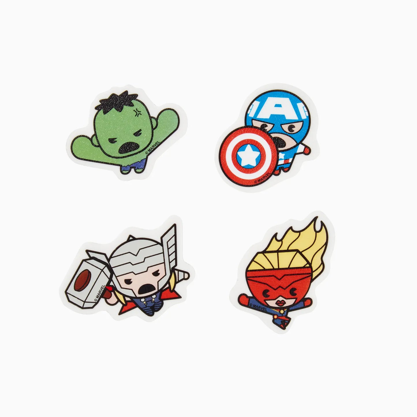 Yoobi Eraser 4pk Kawaii Avengers