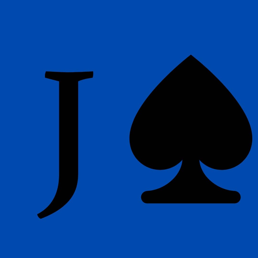 Ted's Sterling Magic Bicycle Factory Cut Svengali Deck - Blue Backed Jack of Spades