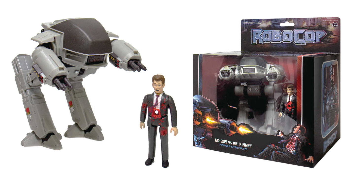 Robocop Edition-209 & Mr Kinney Reaction Figure 2pk
