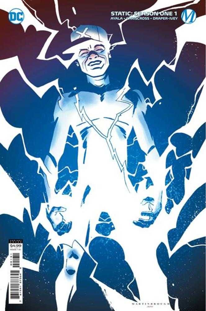 Static Season One #1 Cover B Card Stock Variant