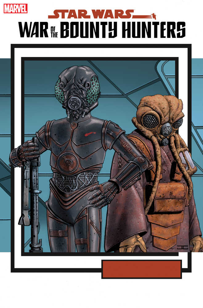 Star Wars War Bounty Hunters #5 (Of 5) Trading Card Variant