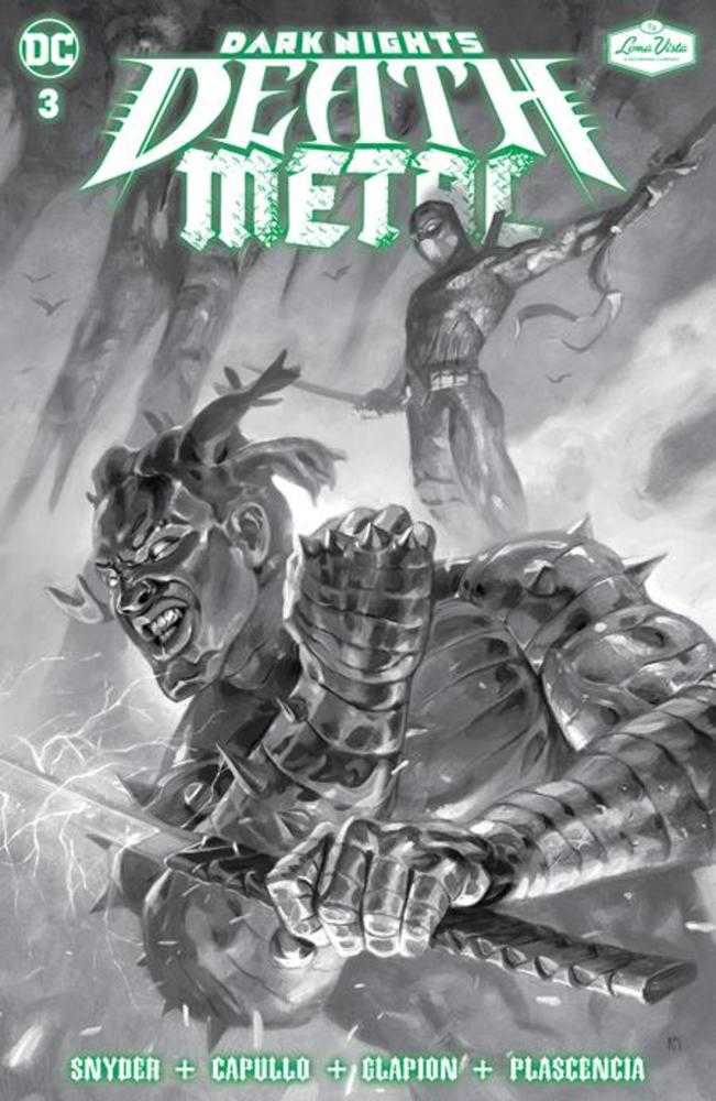 Dark Nights Death Metal #3 Soundtrack Spec Edition Denzel Curry With Flexi Single Featuring Bad Luck Second Printing