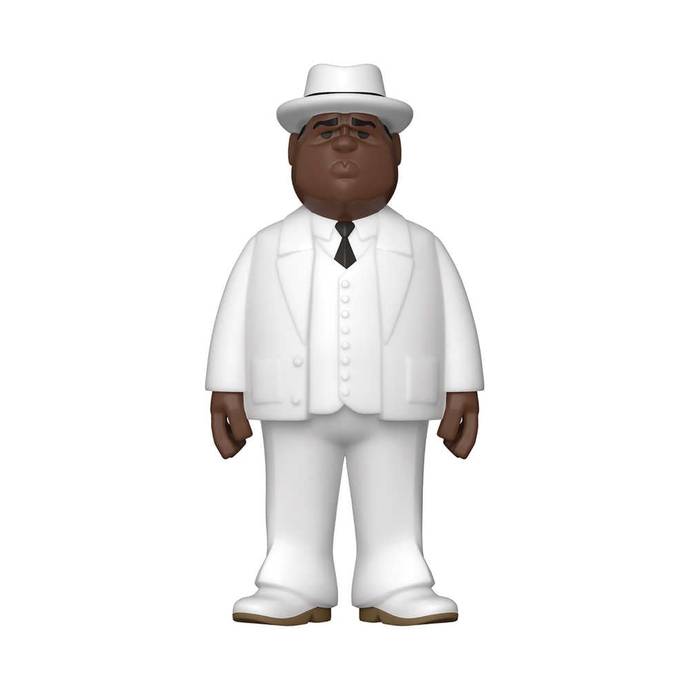 Funko Vinyl Gold Biggie Smalls White Suit 5in Vinyl Figure