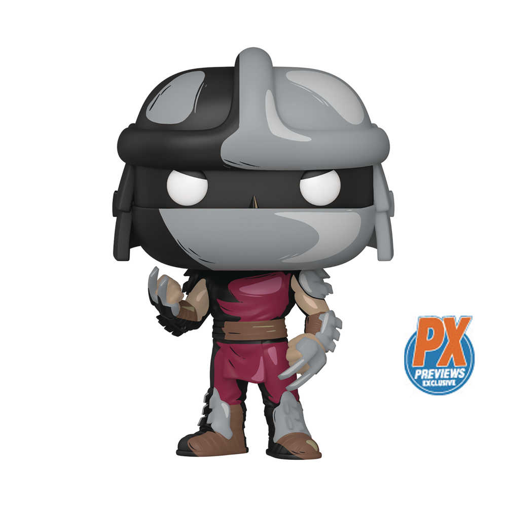 FUNKO Pop Comics Teenage Mutant Ninja Turtles Shredder Previews Exclusive Vinyl Figure W/Black & White Chase