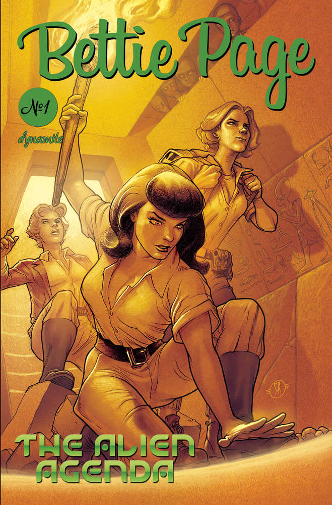 Bettie Page Alien Agenda #2 Cover C Roux