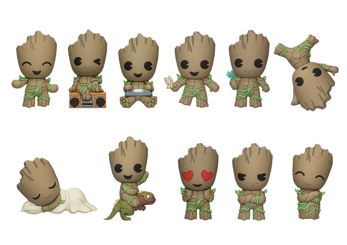 Marvel Groot Collection 3D Foam Bag Clip