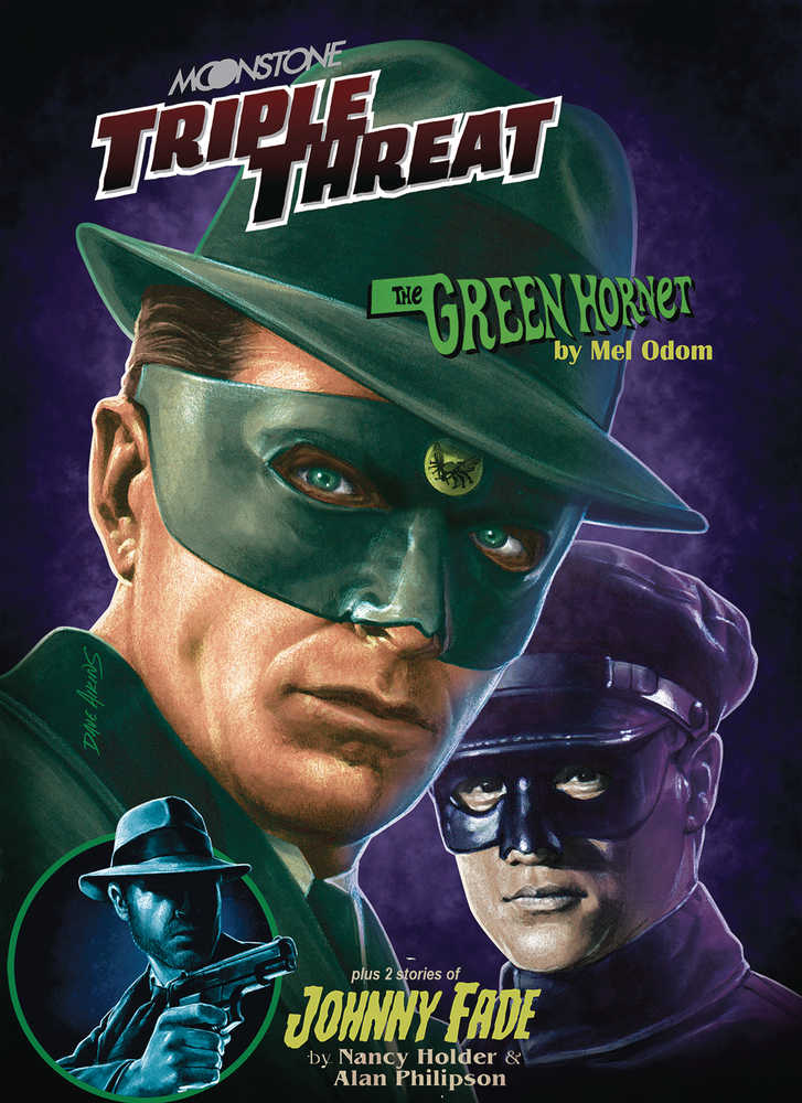 Moonstone Triple Green Hornet & Johnny Fade Prose Softcover