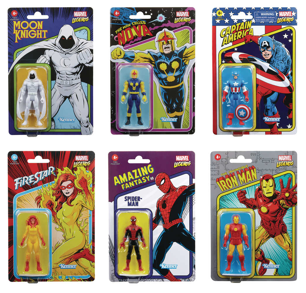 Marvel Retro Legends 3-3/4in Action Figure Assortment 202202