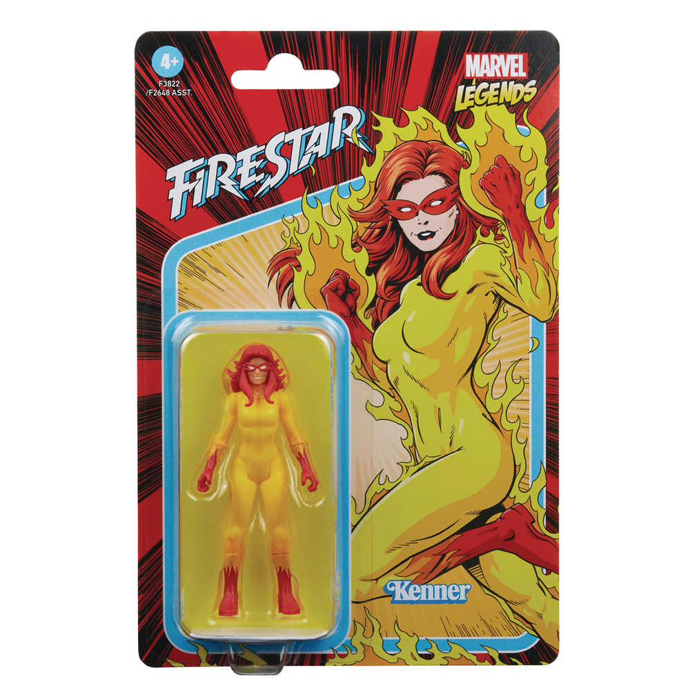 Marvel Retro Legends 3-3/4in Firestar Action Figure Case