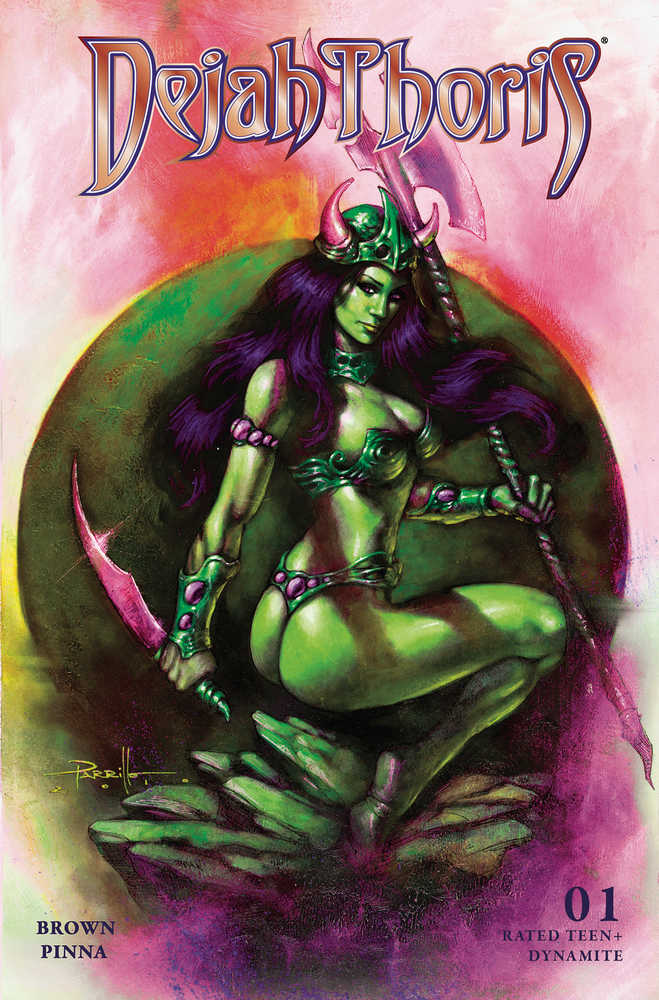 Dejah Thoris (2023) #1 Cover W 5 Copy Foc Parrillo Ultraviolet