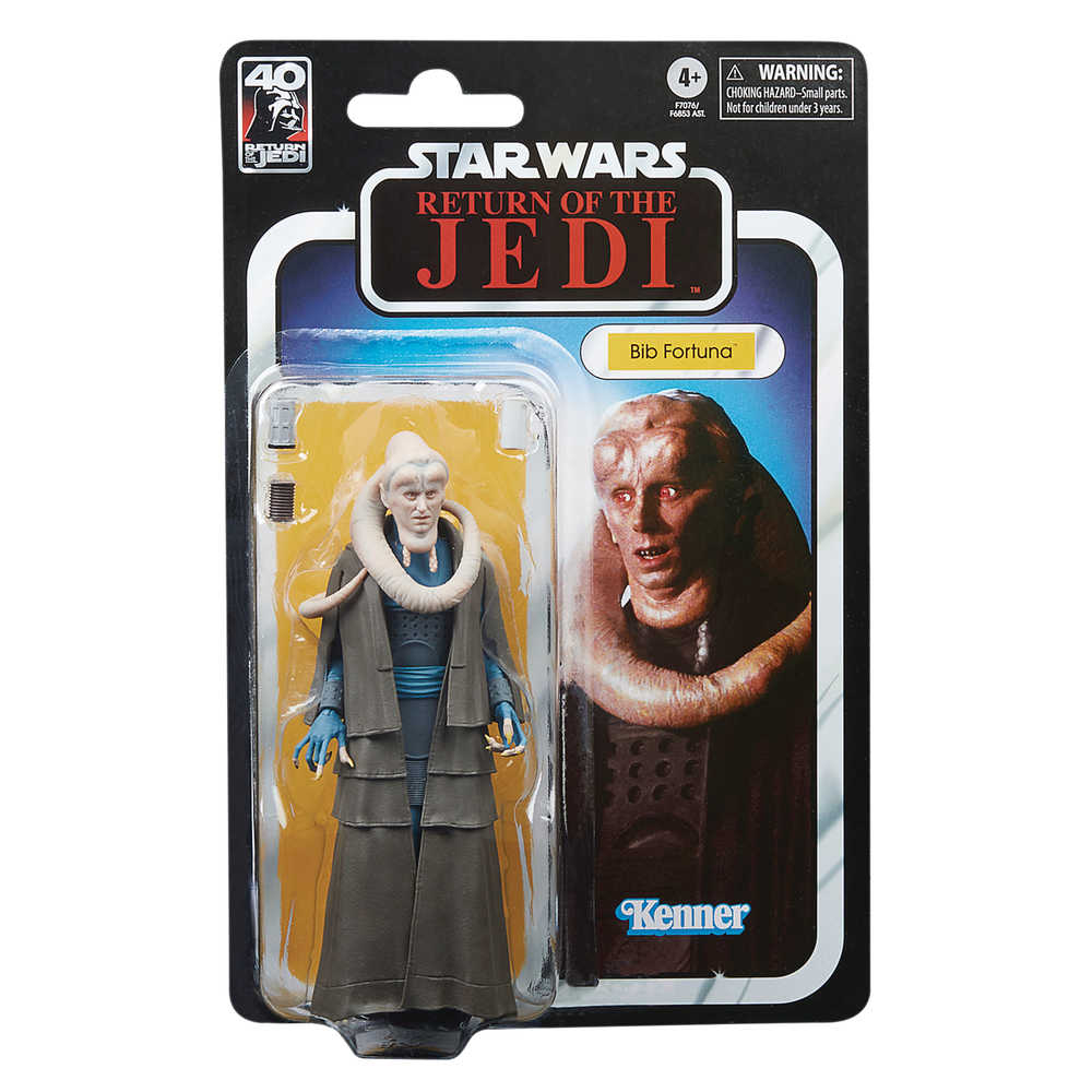Star Wars Black E6 40th Ann 6in Bib Fortuna Action Figure