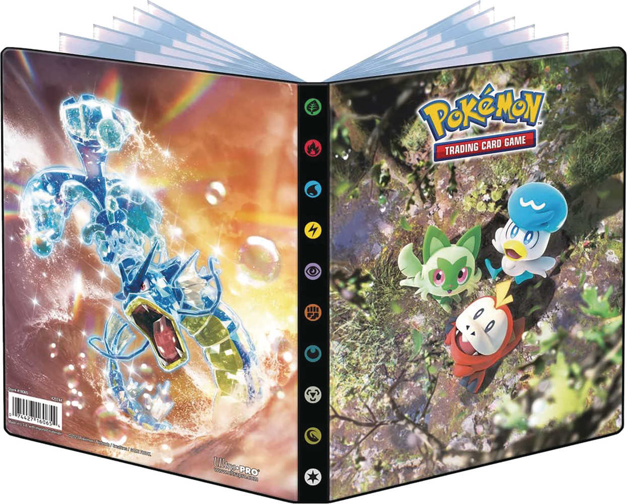Pokemon Collectible Card Game Scarlet & Violet 4 4-Pocket Portfolio