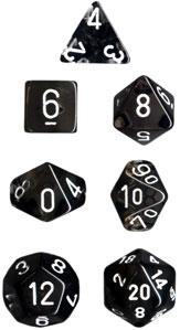 Chessex: Translucent Polyhedral Dice Set