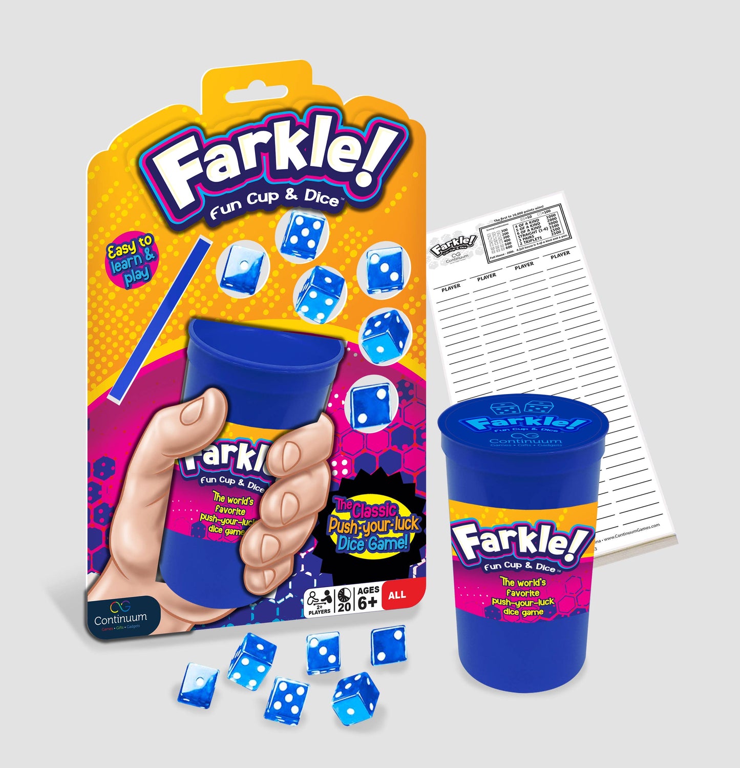 Farkle! Fun Cup & Dice