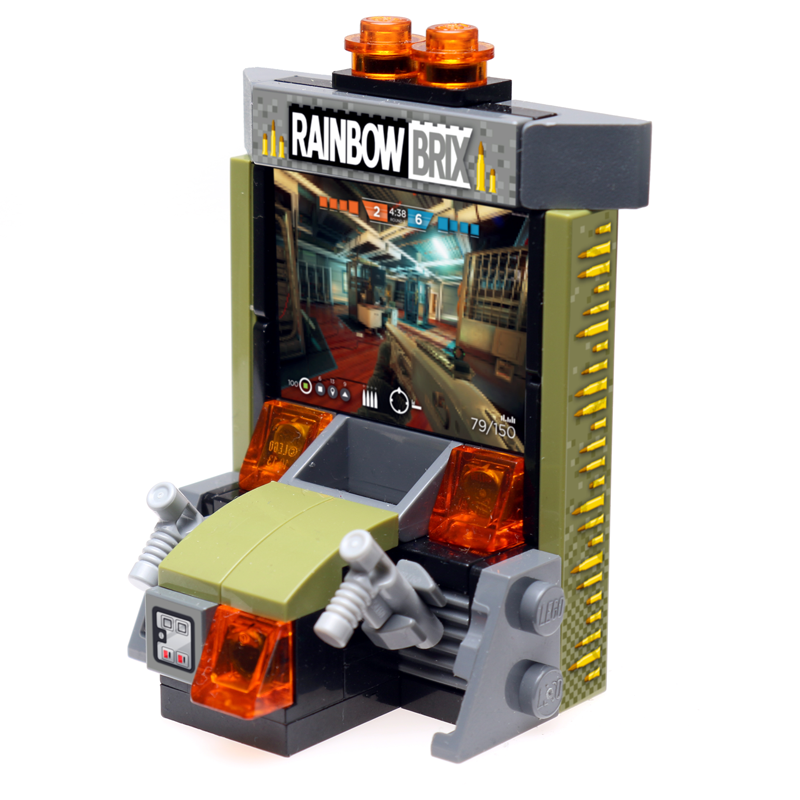 Rainbow Brix - Custom LEGO Shooter Arcade Game