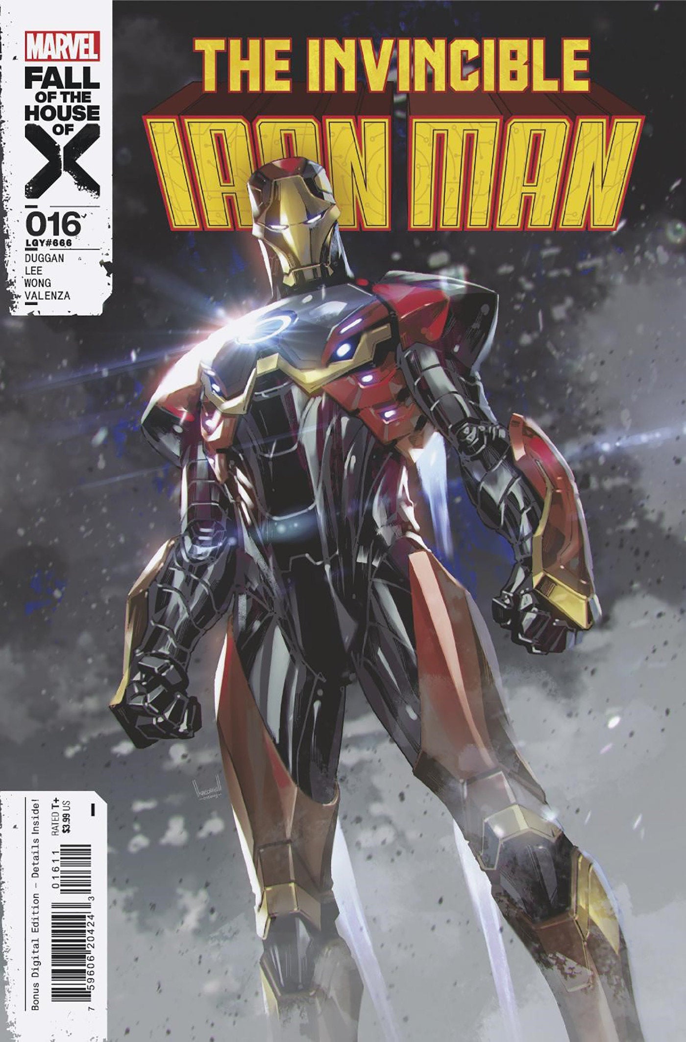Invincible Iron Man #16 [Fhx] – Alternate Worlds