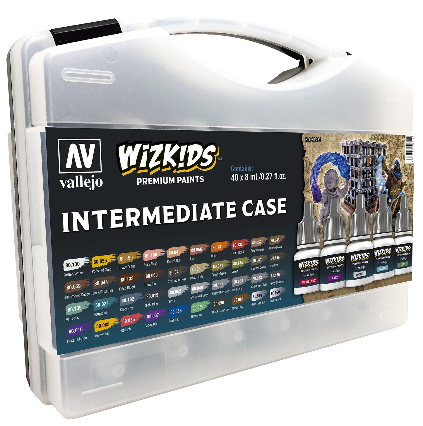 WizKids Premium Paints: Intermediate Case