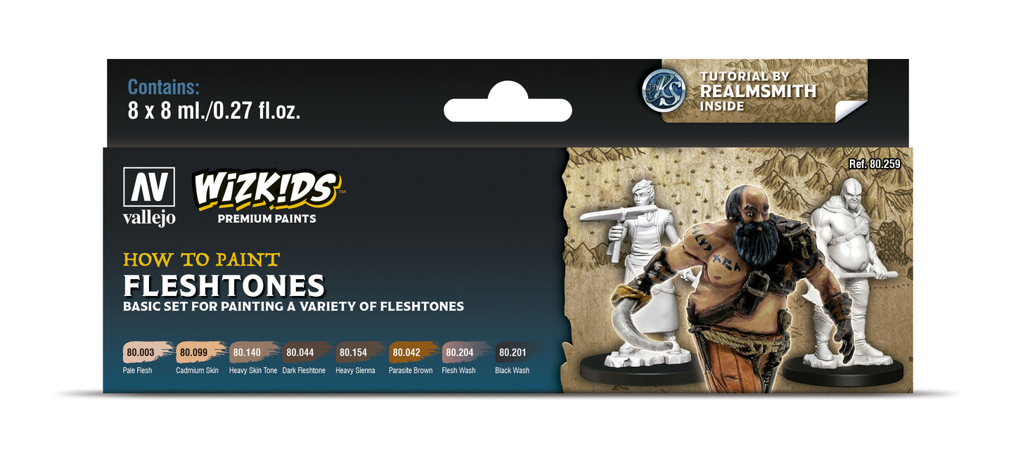 WizKids Premium Paints: Fleshtones
