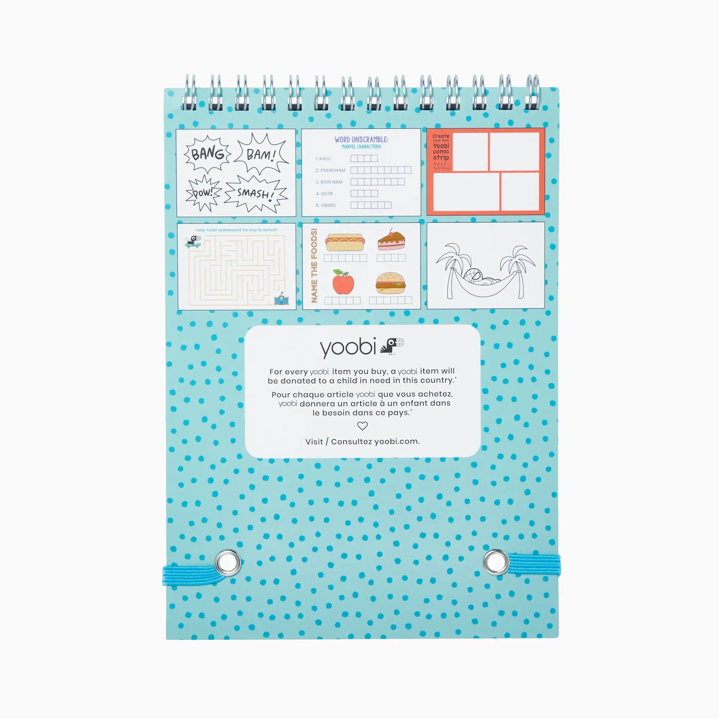 Yoobi Coloring Books Activity Book Kawaii Avengers