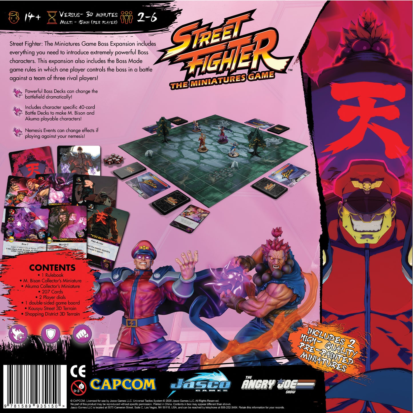 STREET FIGHTER: THE MINIATURES GAME BOSS EXPANSION