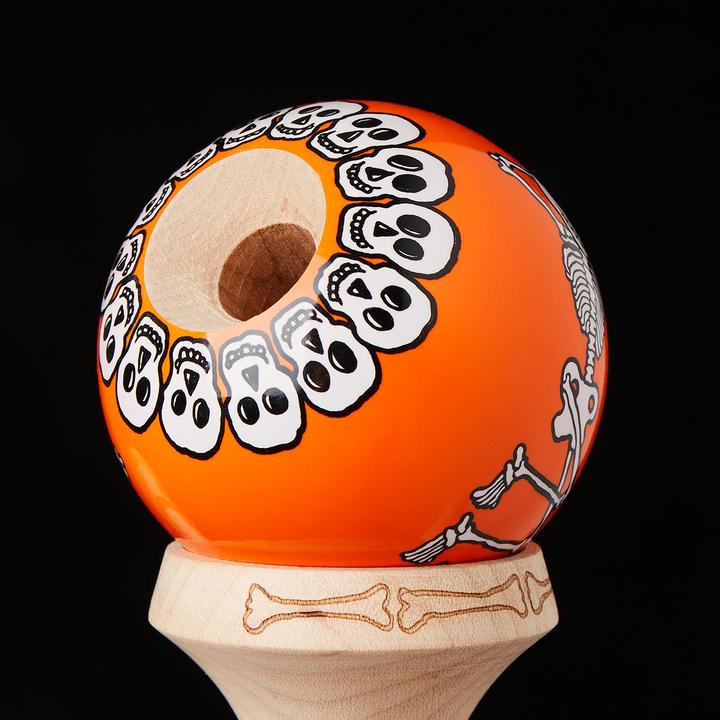 KROM JODY BARTON - SKELETONS Kendama - Orange